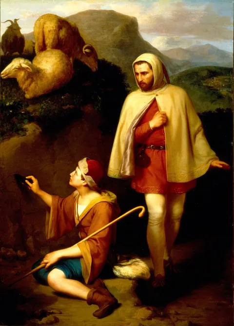 Jose Maria Obregon, Giotto and Cimabue