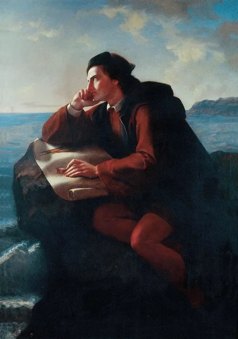 Jose Maria Obregon, Inspiración de Cristóbal Colón
