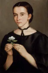 Hermenegildo Bustos, Retrato de Dolores Hoyos