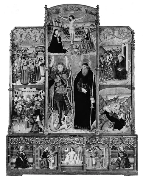 Martín de Soria, Altarpiece of Saints Michael and Anthony Abbot