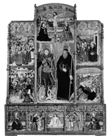 Martín de Soria, Altarpiece of Saints Michael and Anthony Abbot