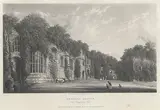 William Westall, Raglan Castle, the Banqueting Hall