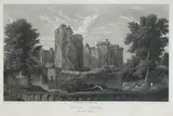 William Westall, Raglan Castle, from the Terrace