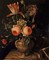 Willem Frederiksz van Royen, A vase of flowers