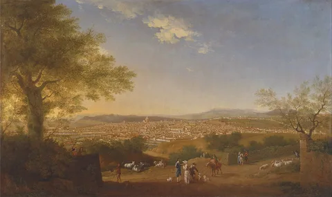 Thomas Patch, A Panoramic View of Florence from Bellosguardo