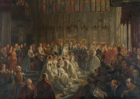 Sydney Prior Hall, The Marriage of Princess Louise, 21 March 1871.