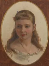 Sydney Prior Hall, Princess Alix of Hesse, later Alexandra Feodorovna, Tsarina of Russia (1872-1918), when a child
