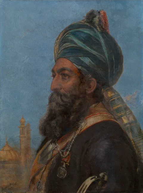 Sydney Prior Hall, Risaldar Muhammed Afzul Khan, Sirdar, 11th Bengal Lancers