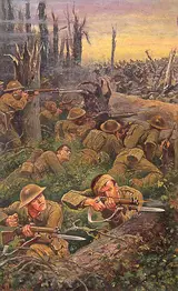 Stanley Llewelyn Wood, Trones Wood, the Somme, France