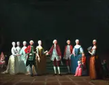 Giuseppe Duprà, The Family of Carlo Emanuele III of Sardinia
