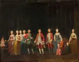 Giuseppe Duprà, The Family of Charles Emmanuel III of Sardinia