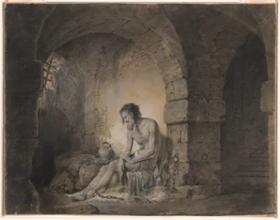 Josiah Boydell, The Captive, from Sterne
