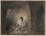 Josiah Boydell, The Captive, from Sterne