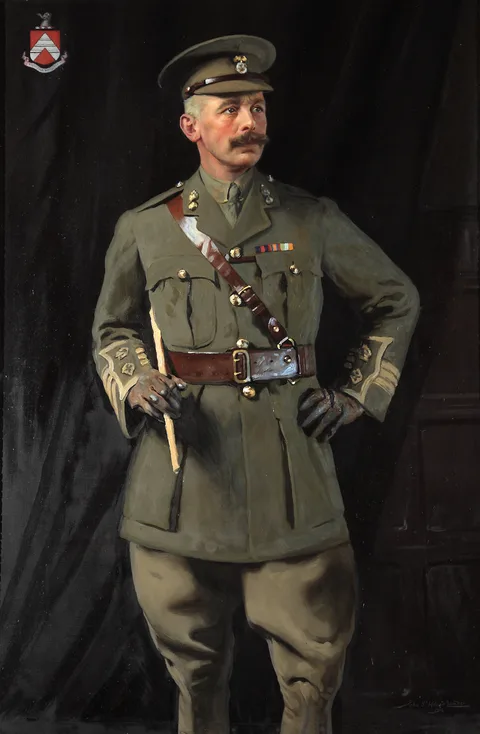 John St Helier Lander, Lieutenant-Colonel Richard Courtenay Throckmorton (1866-1916)