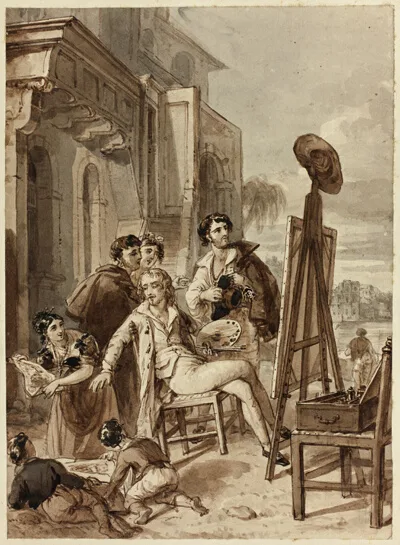 John Partridge, Artists and Amateurs
