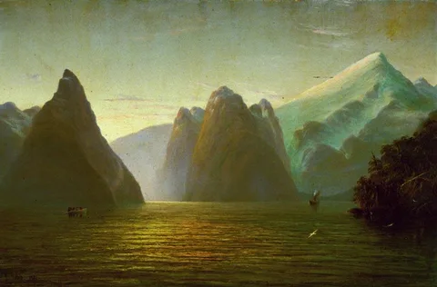 John Gibb, Evening, Milford Sound