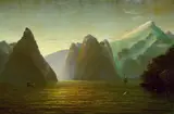 John Gibb, Evening, Milford Sound
