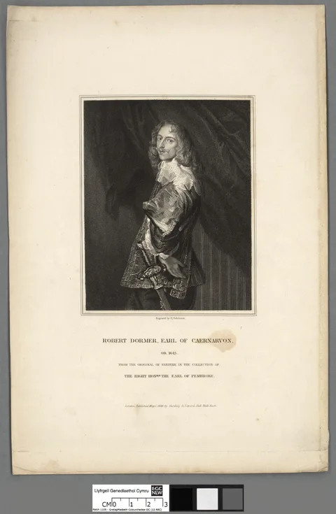 John Henry Robinson, Robert Dormer, Earl of Caernarvon, OB 1643