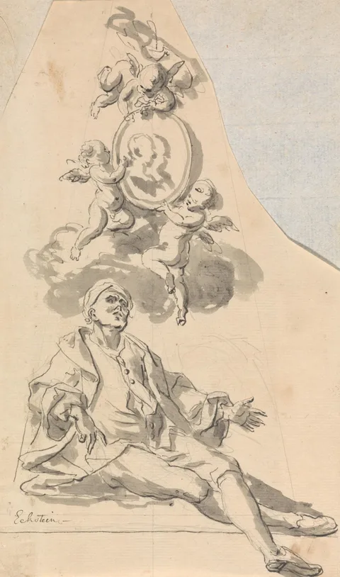 John Eckstein, Design for Funerary Monument