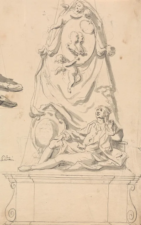 John Eckstein, Design for Funerary Monument