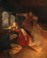 Josef Wilhelm Wallander, Signe Seeks Death in the Flames of Her Bower