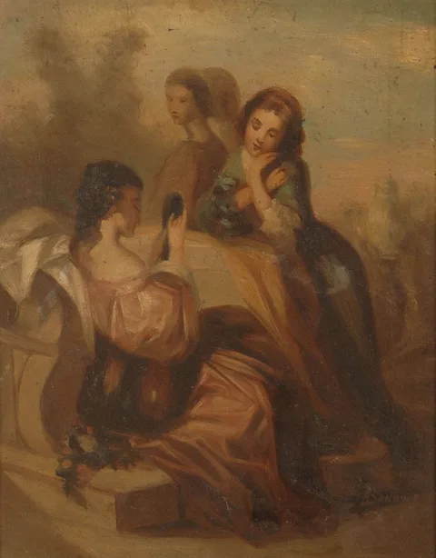 Antonie Boubong, Park Scene