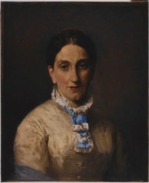 Jean-Ernest Aubert, Portrait of Mary Ann Ogden Avery