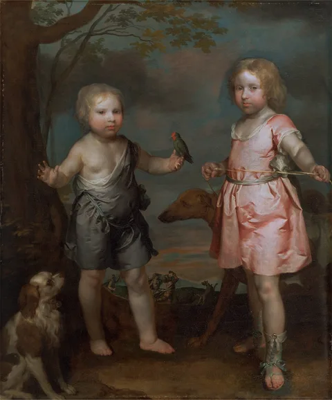 Gerard Soest, Lord John Hay and Charles Hay, third Marquis of Tweeddale
