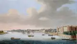 Cornelis Boel, The Thames from Somerset House