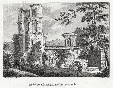 Charles Grignion the Elder, Cathedral church Landaff, Glamorganshire