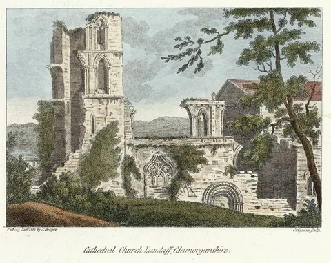 Charles Grignion the Elder, Cathedral church, Landaff, Glamorganshire