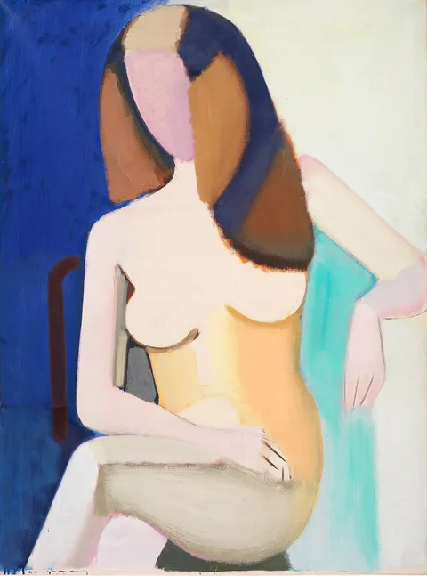 Vilhelm Lundstrøm, Seated Female Nude
