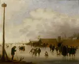 Anthonie Verstraelen, A Winter Landscape