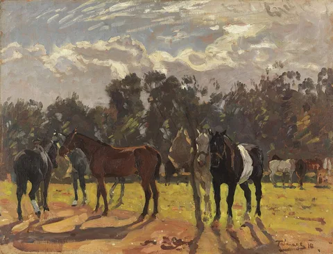Algernon Talmage, Wounded Horses
