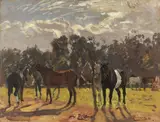 Algernon Talmage, Wounded Horses