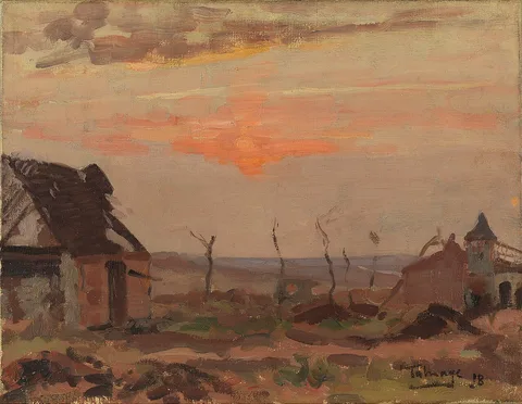 Algernon Talmage, Sunset