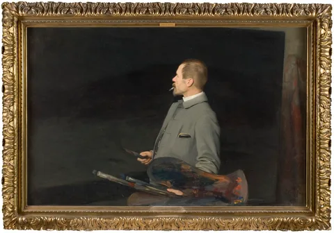 Emil Österman, Edvard Rosenberg, the Artist