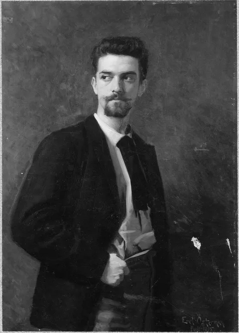 Emil Österman, Edvard Vilhelm Waller (1870-1921), sculptor