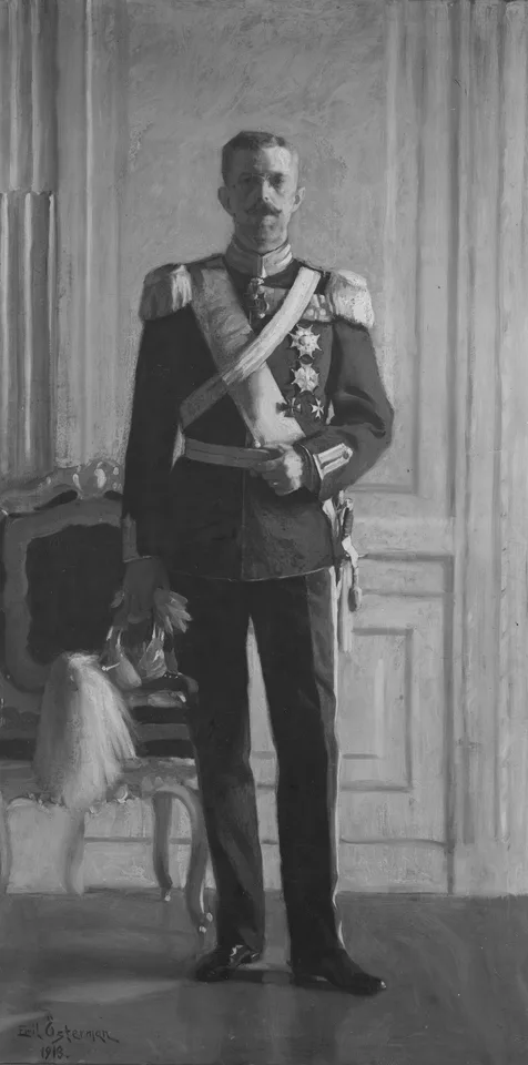 Emil Österman, Gustav V, 1858-1950