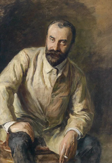 Ludwig Michalek, Portrait of Carl Moll