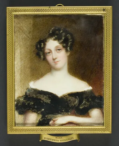 Simon-Jacques Rochard, Portrait of Marianne, Marchioness Wellesley