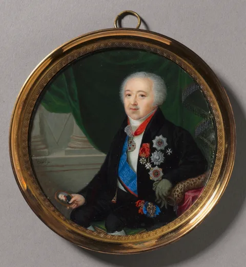 Pierre Charles Cior, Portrait of Prince Alexander Bezborodko