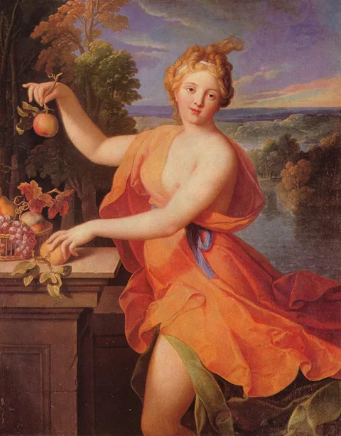Nicolas Fouché, Portrait of a Lady as Pomona