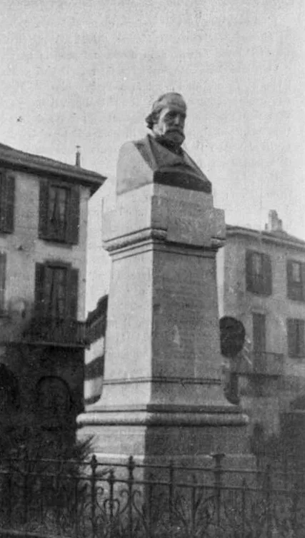 Luigi Secchi, Monument to Cesare Correnti