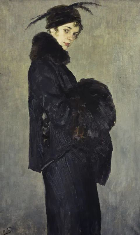 Lothar von Seebach, Portrait of a Young Woman