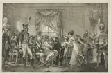 Jean François Bozio, Napoleon at the Palace of the Grand Duke in Florence, plate thirteen from The Political and Military Life of Napoleon