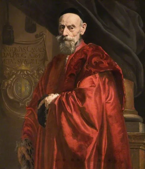 Daniel van den Dyck, Portrait of Antonio Canal