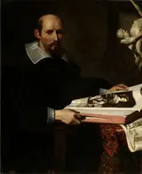 Daniel van den Dyck, Portrait of a collector