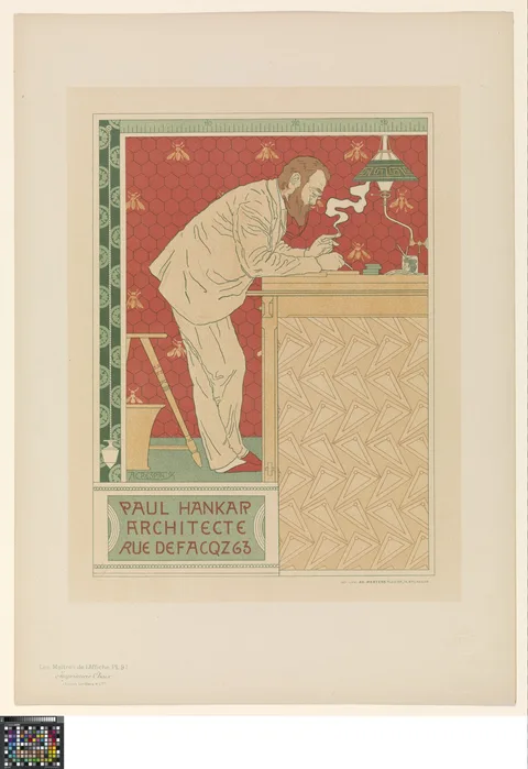 Adolphe Crespin, Paul Hankar, architekt