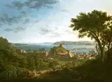 Alexandre-Hyacinthe Dunouy, View of Messina